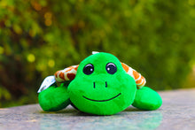 Shelly the Sea Turtle Stuffed Animal made from recycled plastic bottles Shore Buddies